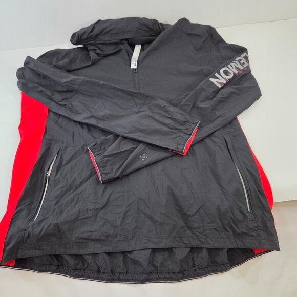 Lululemon Mens Large Ultra Lightweight 1/2 Zip Pullover Hooded Running Jacket - Picture 2 of 14
